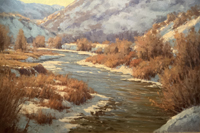 John Hughes - Early Winter at Diamond Fork